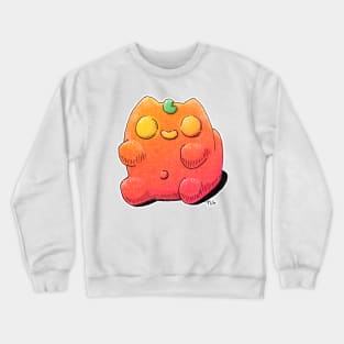 Pumpkitt Sour Cat-dy Crewneck Sweatshirt